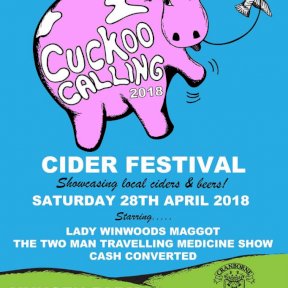 Poster for Cuckoo Calling Cider Festival